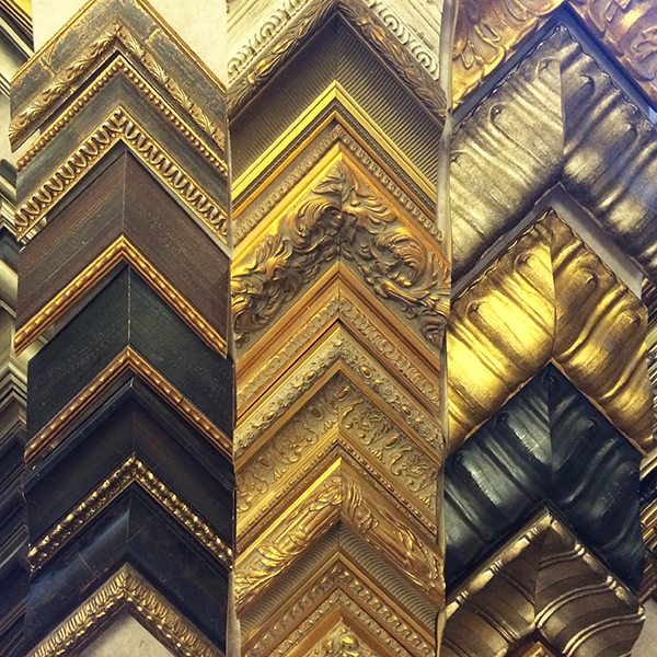 gold ornate frames atlanta